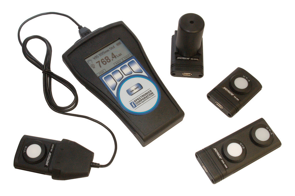 美国spectroline XRP-3000黑白两用照度计的传感器