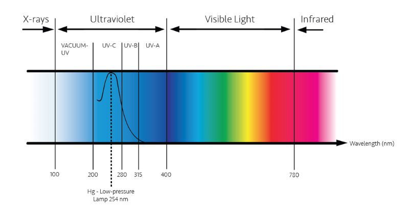 紫外线的波段