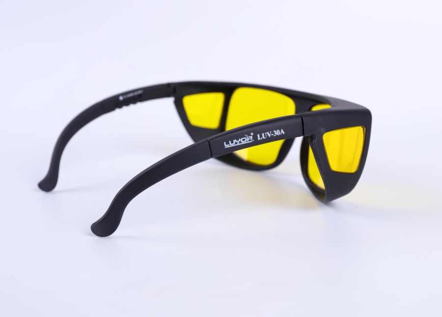LUV-30A黄色镜片的荧光观察眼镜