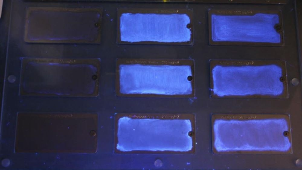 紫外线表面检查灯检查产品表面油脂
